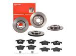 BREMBO Bremsensatz, Scheibenbremse Bremsensatz-Vorn und Hinten sg00000e6d Hinterachse innenbelüftet 278mm 25mm für Citroën Opel Ford Volvo SAAB PONTIA