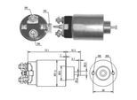 MEAT & DORIA Magnetschalter, Starter 46141 für Chrysler JEEP MITSUBISHI