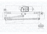 MAGNETI MARELLI Scheibenreinigungsanlage 064351737010 vorne für VAG