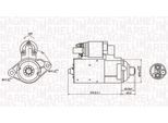 MAGNETI MARELLI Starter 063721409010 für VW