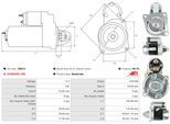 AS-PL Starter s5014 für DAF MAZDA MITSUBISHI HYUNDAI (BEIJING)