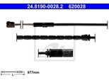 ATE Bremsensatz, Scheibenbremse Bremsensatz ijf141e789 Hinterachse belüftet 345mm 19mm für BMW