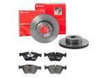 BREMBO Bremsensatz, Scheibenbremse Bremsensatz-Vorderachse XTRA LINE sk8k0f36d5 Vorderachse Gelocht/innenbel. 324mm 30mm für BMW