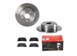 BREMBO Bremsensatz, Scheibenbremse ijdtidk6v8 Hinterachse voll 288mm 10mm für TOYOTA LEXUS DAIHATSU CHERY