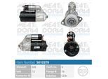 MEAT & DORIA Starter 5010378 für Opel VAG Porsche