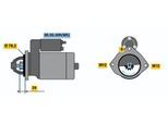 BOSCH Starter 0986019980 für Opel Vaughall BMW