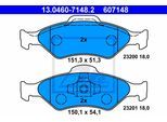 ATE Bremsensatz, Scheibenbremse Bremsensatz-Vorderachse PowerDisc / Standard ijzjsghhd8 Vorderachse belüftet 239mm 20mm für Ford MAZDA