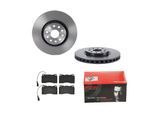 BREMBO Bremsensatz, Scheibenbremse Bremsensatz-Vorderachse COATED DISC LINE / STANDARD ijdtidbj65 Vorderachse innenbelüftet 310mm 28mm für ALFA ROMEO