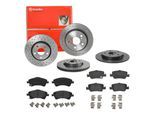 BREMBO Bremsensatz, Scheibenbremse Bremsensatz-Vorn und Hinten sg00000e9t Hinterachse voll 270mm 10mm für TOYOTA