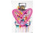 Poster REINDERS "Bottle Love", bunt (farbe bild(er): mehrfarbig), B:61cm H:91,5cm T:0,1cm, Bilder, Poster, Teenager Zimmer - Mehrfarbig - 150 gr. Papier - Street Art - 61x91,5cm