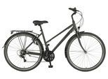 Trekkingrad PROPHETE "Prophete Entdecker 100" Gr. 48, grau, Fahrräder, 48cm, 28 Zoll (71,12cm) hinten: 28 Zoll (71,12cm)