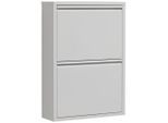 Carryhome Schuhkipper, Weiß, Metall, 50x70.5x15 cm, Typenauswahl, Garderobe, Schuhaufbewahrung, Schuhkipper