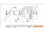 DRIVE+ Gelenksatz, Antriebswelle dp2110101861 für RENAULT