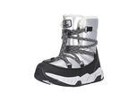 Stiefel ZIGZAG "Turriea", Mädchen, Gr. 30, silber (silberfarben), Kunstfaser, Lederimitat, Schuhe Stiefel, mit wasserabweisendem Obermaterial