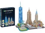 3D-Puzzle REVELL "New York Skyline", bunt, Puzzles, KinderB:37cm H:42cm T:23cm, Schaumstoff, Motiv, B:37cm H:42cm T:23cm