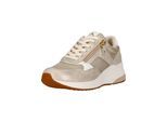 Sneaker WHISTLER "Harmonia", Damen, Gr. 39, bunt (silberfarben, beige), Kunstfaser, Polyurethane, Schuhe Sneaker, mit rutschfesten Sohlen