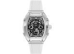 Multifunktionsuhr ICE-WATCH "ICE boliday - Plastic - Medium MT", weiß, Armbanduhren, Herren, Quarzuhr, Armbanduhr,Herrenuhr,Silikonarmband,Datum,12/24-Std.-Anzeige