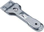MIELE Glasschaber "GP GS KM 0011 M", silber (edelstahlfarben), Schaber, Müheloses Entfernen angetrockneter Speiseresten, Glasschaber