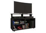 Wohnzimmertisch VCM "TV Lowboard Fernsehschrank Konsole Balansia", schwarz, B:90cm T:36cm, Sideboards, Wohnzimmertisch