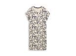 TOM TAILOR Damen Nachthemd mit Muster, beige, Gemustert, Gr. 44