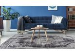 Teppich CALO-DELUXE "Layata 8030" Gr. 6, grau (hellgrau), B:200cm H:9mm L:290cm, Kunstfaser, Teppiche, Teppich, Kurzflor, Wohnzimmer