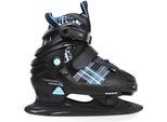 Schlittschuhe REBEL "TORONTO JR." Gr. 29, weiß (schwarz, blau, weiß), Inlineskates_Rollschuhe, Kinder, 29/32 (bis ), Schlittschuhe