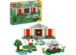 Konstruktionsspielsteine LEGO "Eugens Museumssammlung (77056), LEGO Animal Crossing", bunt, Spielbausteine, Kinder, Kunststoff, Konstruktionsspielsteine, Made in Europe