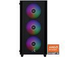 CAPTIVA Gaming-PC "Highend Gaming R99-646", schwarz, Microsoft Windows 11 Home (64 Bit), 16 GB RAM 500 GB SSD, Desktop-PCs, Gaming-PC