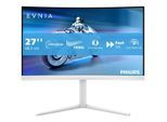 PHILIPS Curved-Gaming-Monitor "27M2C5201L", Energieeffizienz: E, weiß, Monitore, Neigbar, LowBlue Mode, SmartImage Game, EasyRead, Curved-Gaming-Monitor