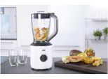 BRAUN Standmixer "PowerBlend 3 JB 3150 WH - 800W, stufenlos regulierbar, 1,5 L, Glaskrug", weiß, H:40,6cm, Zerkleinerer, Ice-Crush & Pulsfunktion, leises Mixen, spülmaschinenfest