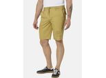 Bermudas JAN VANDERSTORM "Bermuda SVEAN", Herren, Gr. 58, N-Gr, gelb (dunkelgelb), Obermaterial: 100% Baumwolle CO., Hosen Bermudas