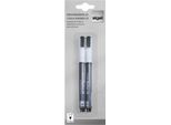 sigel Hochwertige Kreidemarker, 1 - 2 mm, weiß, 2 Stück