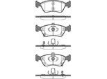 TRISCAN Bremsbelagsatz, Scheibenbremse 811013018 für TOYOTA