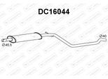 VENEPORTE Vorschalldämpfer dc16044 für DACIA