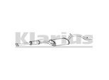 VEGAZ Mittel-/Endschalldämpfer mzs184 für MAZDA
