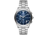 Emporio Armani Paolo Silber Herren Armbanduhr AR11528