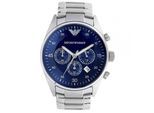Emporio Armani AR5860 Blaues Zifferblatt Chronograph Herrenuhr