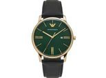 Emporio Armani Minimalist Schwarz Herren Armbanduhr AR11601