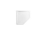 Kaldewei Cornezza Duschwanne 459135003231 90x90x6,5cm, mit Träger, Antislip Perl-Effekt, pergamon