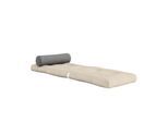 Chillkissen KARUP DESIGN "WRAP out™, Loungesessel, Sonnenliege, in Schlafplatz wandelbar", Kinder, Gr. B/H/T: 70cm x 12cm, beige (outâ„¢, beige), Poufs, Outdoor geeignet, Schmutz- und Wasserabweisend, Made in Europe