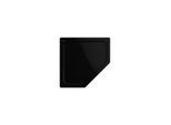 Kaldewei Cornezza Duschwanne 459230000701 100x100x2,5cm, Antislip, schwarz