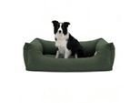 PAW WOW Hundebett EMMA Velours Olive L