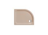 Kaldewei Zirkon Duschwanne 457030000030 100x80x3,5cm, Antislip, bahamabeige