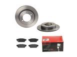 BREMBO Bremsensatz, Scheibenbremse 142056284 Hinterachse voll 260mm 10mm für Volvo MITSUBISHI PROTON NISSAN