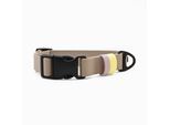 THE DOG IDEA Biothane Halsband mit Klickverschluss Taupe M