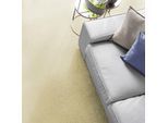 Teppichboden ANDIAMO "Kira, Velours, Gesamthöhe 8 mm, Luxusklasse LC1", beige (creme), B:400cm L:200cm, Kunstfaser, Teppiche, Teppichboden, Uni Farben, Breite 400 cm, strapazierfähig, pflegeleicht, Wohnzimmer