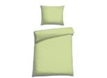 Bettwäsche FLORELLA "Vichy apfel Soft-Seersucker, 100% Baumwolle", grün (apfel), B/L: 140cm x 220cm, 1 Stk., 1 Stk., Seersucker, B/L: 70cm x 90cm, Seersucker, Obermaterial: 100% Baumwolle CO. Obermaterial: 100% Baumwolle CO., Bettwäsche, Bettwäsche