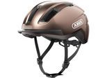 Fahrradhelm ABUS "PURL-Y" Gr. S, braun (metallic copper), Helme, S Kopfumfang: 51cm - 55cm