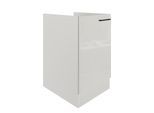 Spülenschrank FLEX-WELL "Lund", grau (lichtgrau, rauchgrau), B:50cm H:82,2cm T:57,1cm, Holzwerkstoff, Schränke, Spülenschrank, (B x H x T) 50 x 82 x 57 cm, ohne Arbeitsplatte