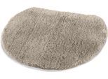 WC-Deckelbezug KLEINE WOLKE "»Soft«" Gr. 51, grau (taupe), H:20mm, Kunstfaser, Badematten, WC-Deckelbezug, Uni Farben, waschbar
